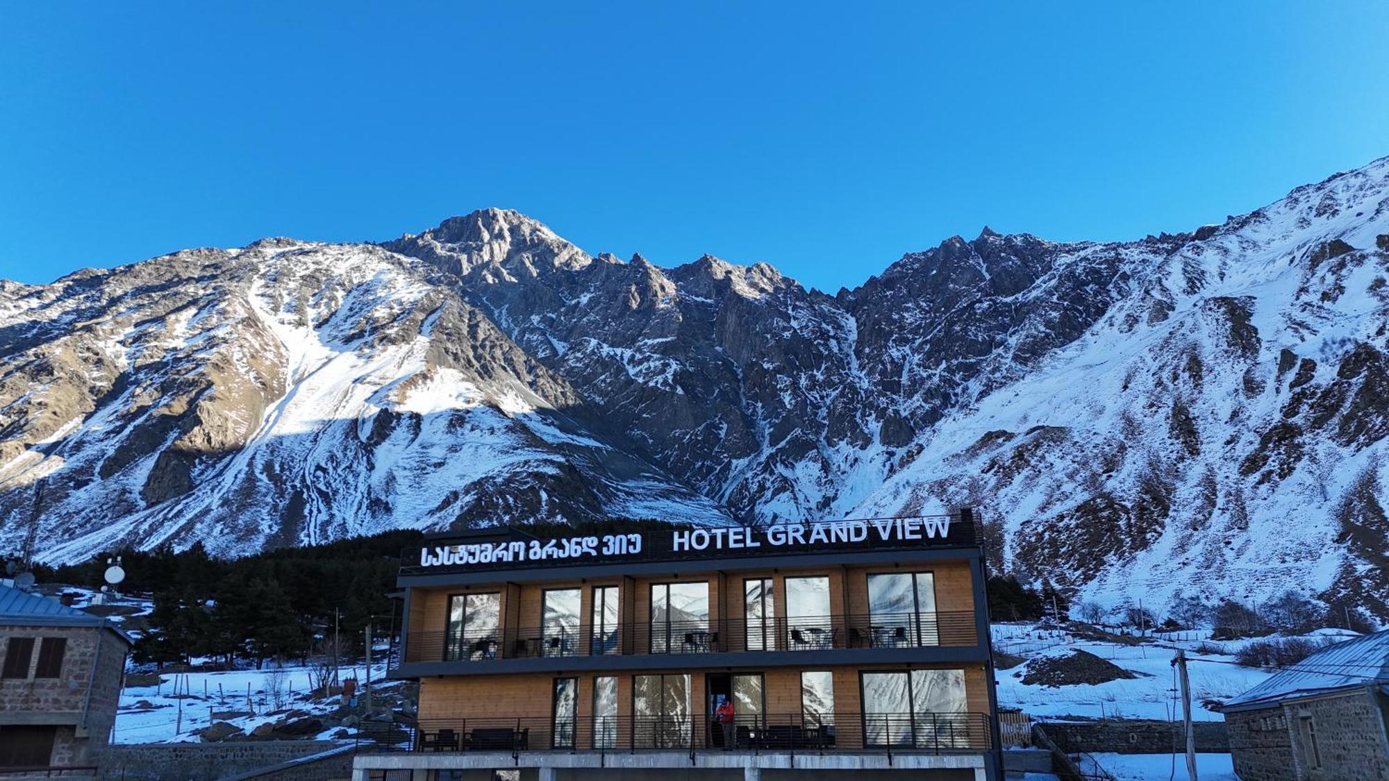 Kazbegi Hotel Grand View Екстер'єр фото